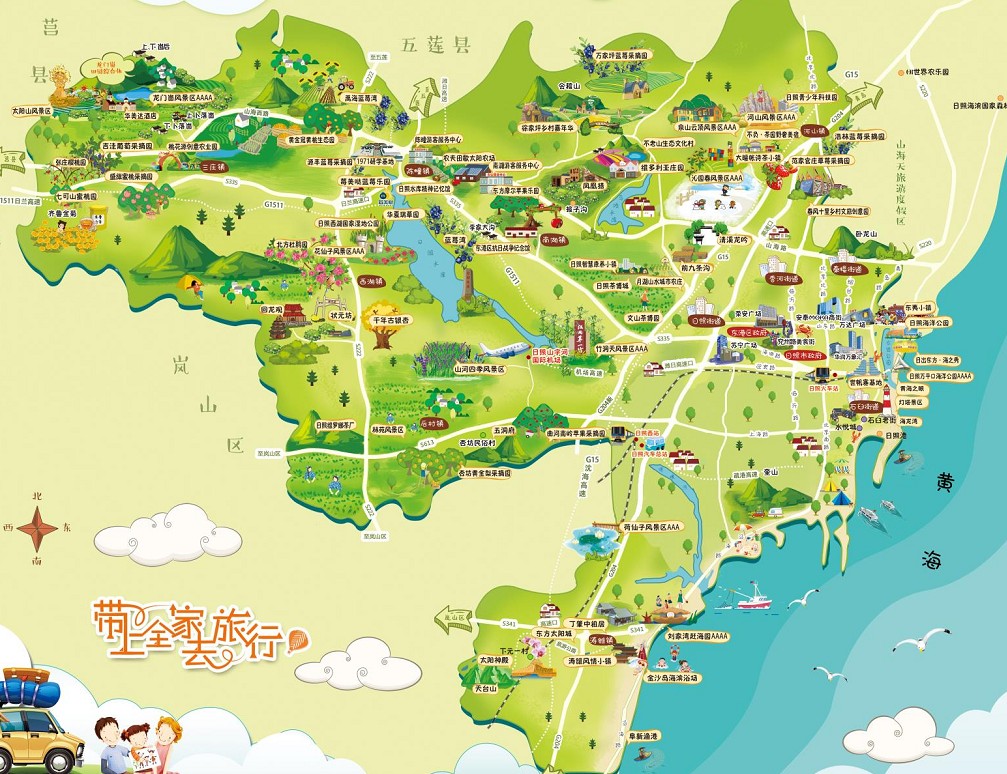 台江景区使用手绘地图给景区能带来什么好处？